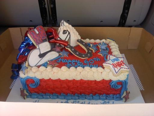 Lone Ranger Birthday Cake