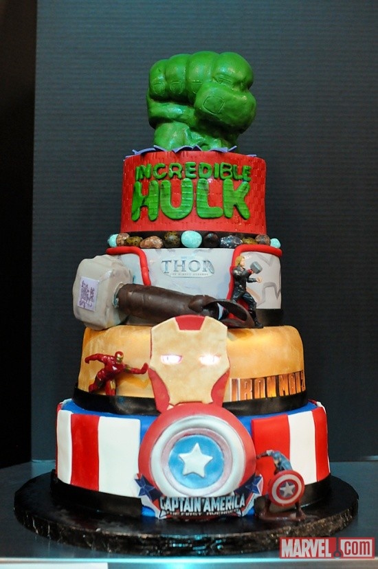 Marvel Comics Cake Ideas