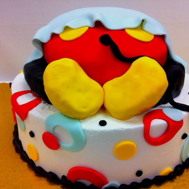 Mickey Mouse Baby Shower Cake