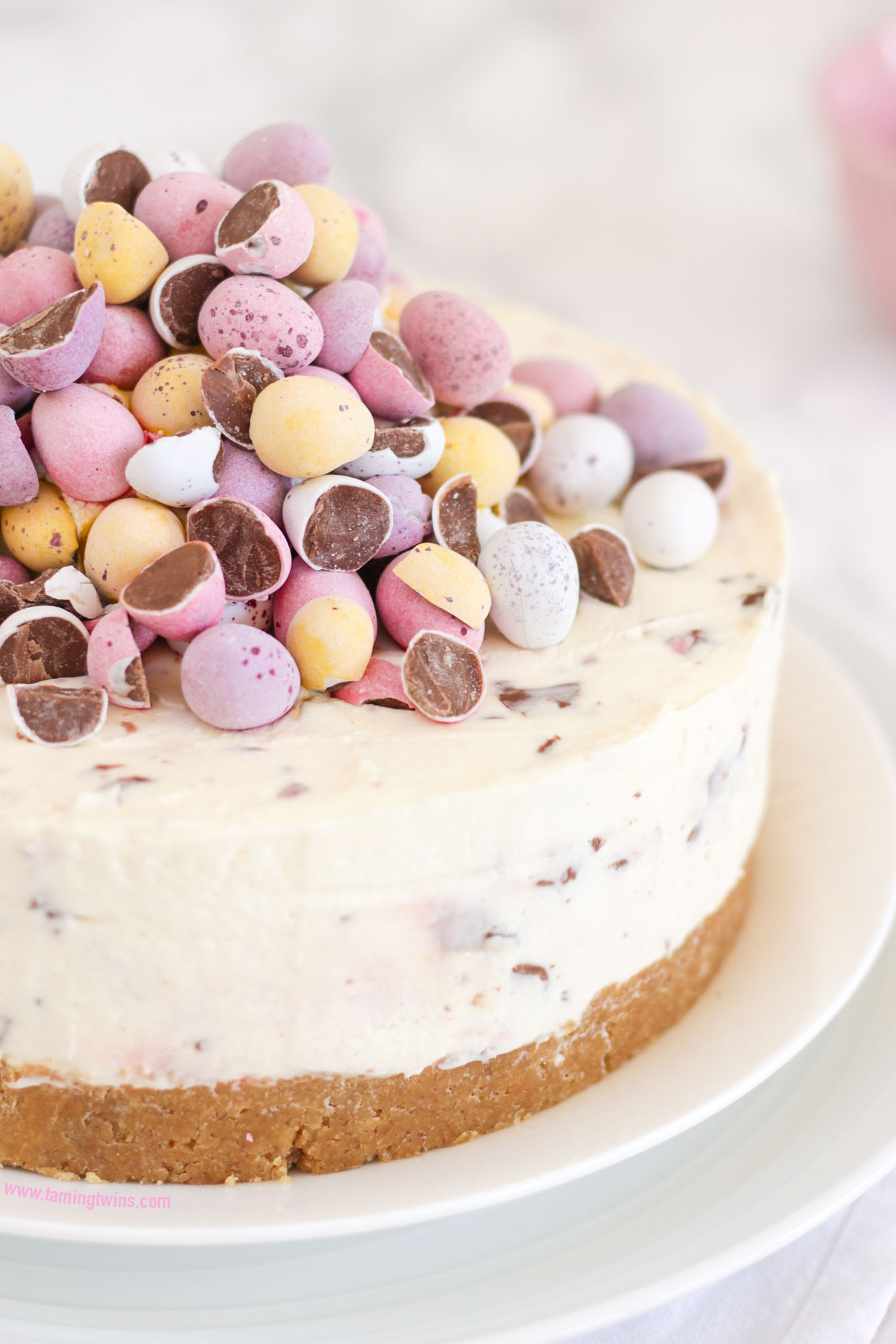 Mini Egg Cheesecake