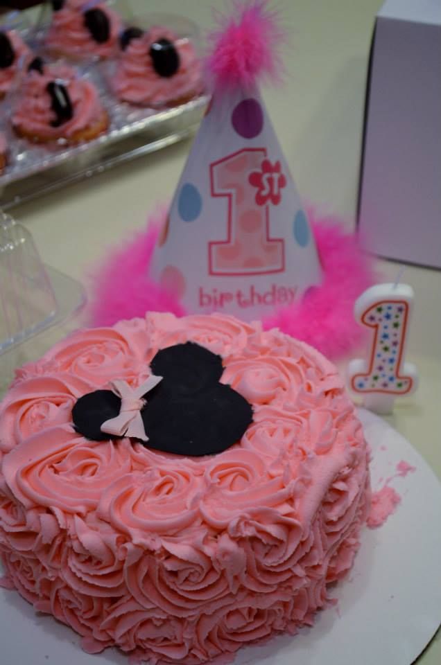 12 Photos of Minnie Mouse Cake Smash Birthday Cakes