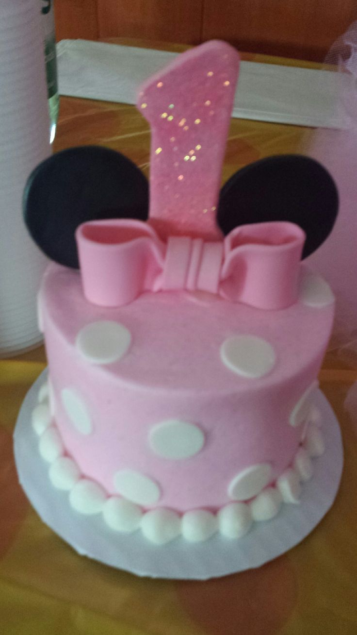 Minnie Mouse Smash Cake