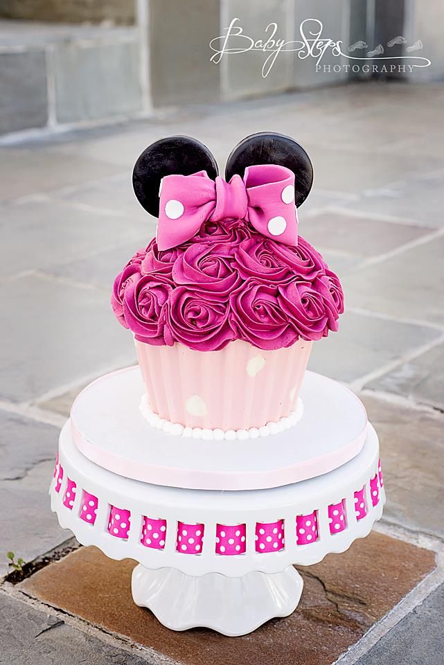 Minnie Mouse Smash Cake