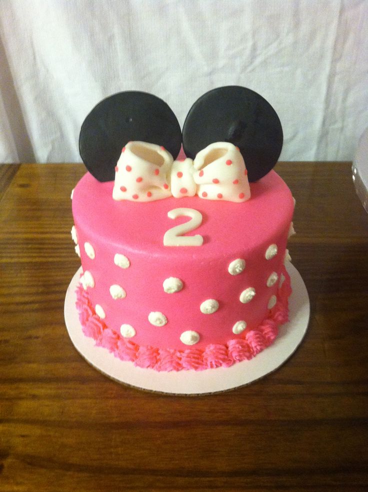 Minnie Mouse Smash Cake