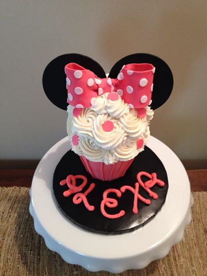 Minnie Mouse Smash Cake