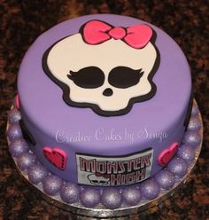 Monster High Birthday Cake