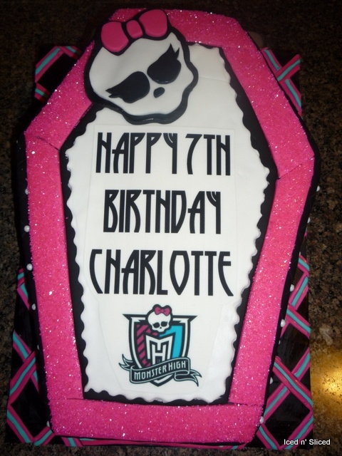 Monster High Birthday Cake