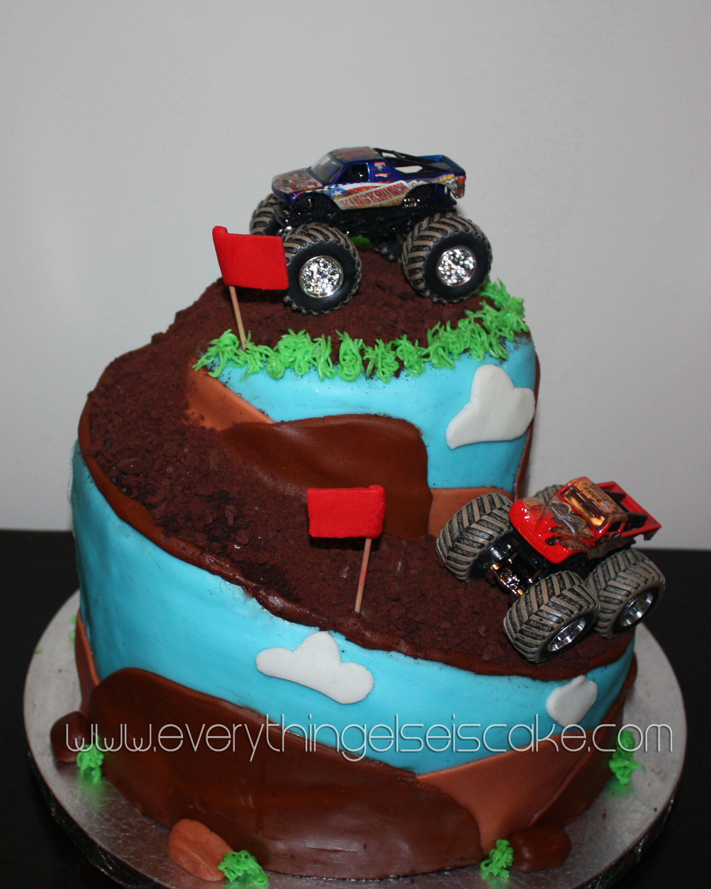 Monster Truck Cake