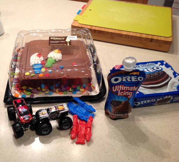 Monster Truck Cake