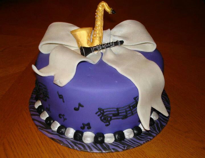 Musical Instrument Birthday Cake