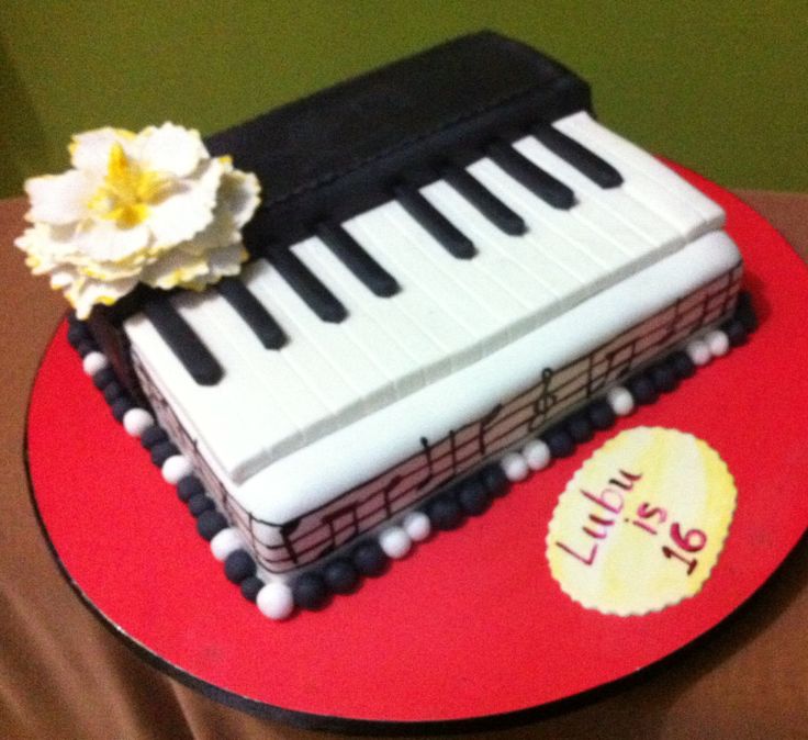 Musical Instruments Cake