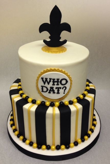 New Orleans Saints Cake