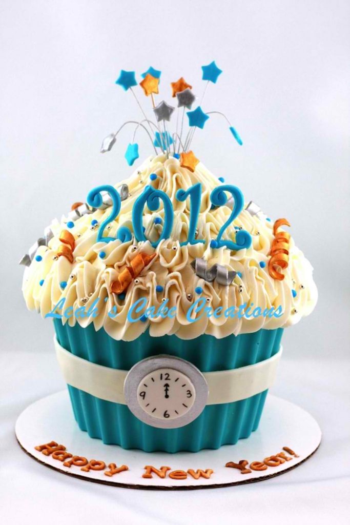 New Year's Cupcake Ideas