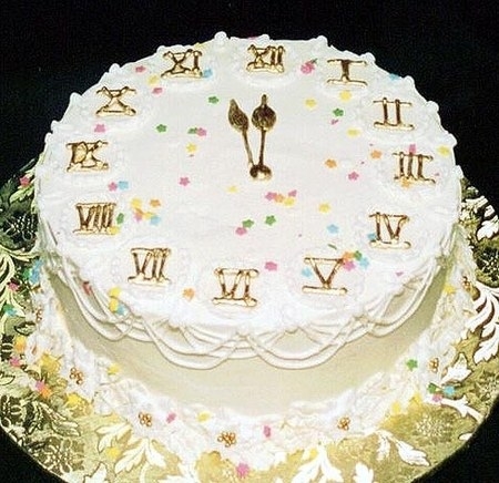 New Year's Eve Cake