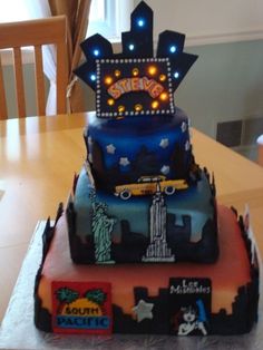 New York City Birthday Cake