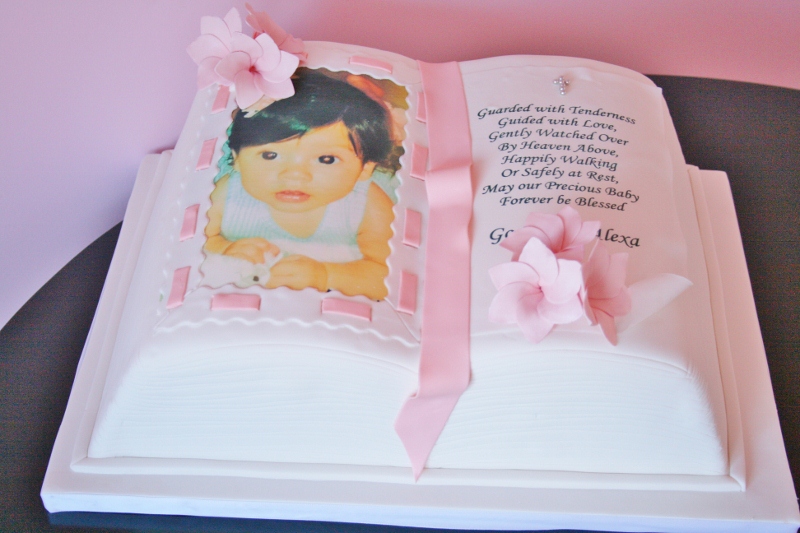 11 Photos of Baptism Bible Cakes