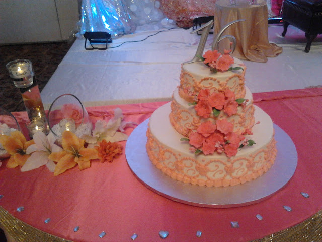 Peach Sweet 16 Theme