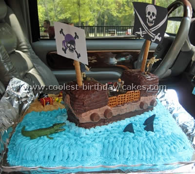 Pirate Birthday Cake