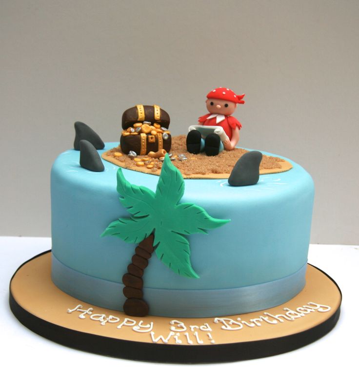 Pirate Birthday Cake