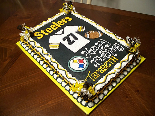 Pittsburgh Steelers Birthday Cake