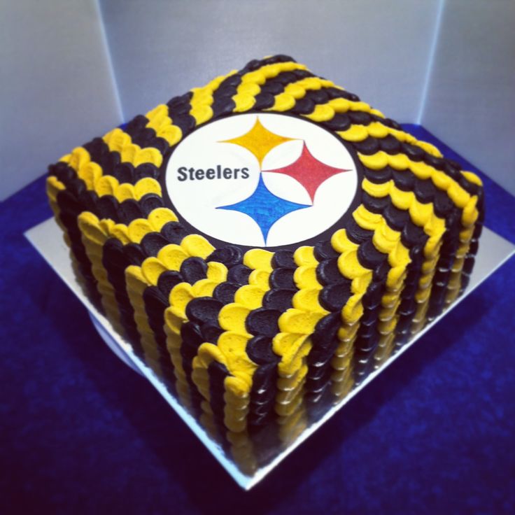 Pittsburgh Steelers Happy Birthday Cake