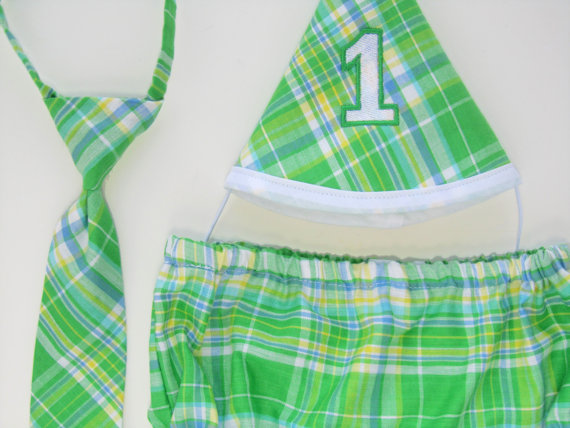 Plaid First Birthday Party