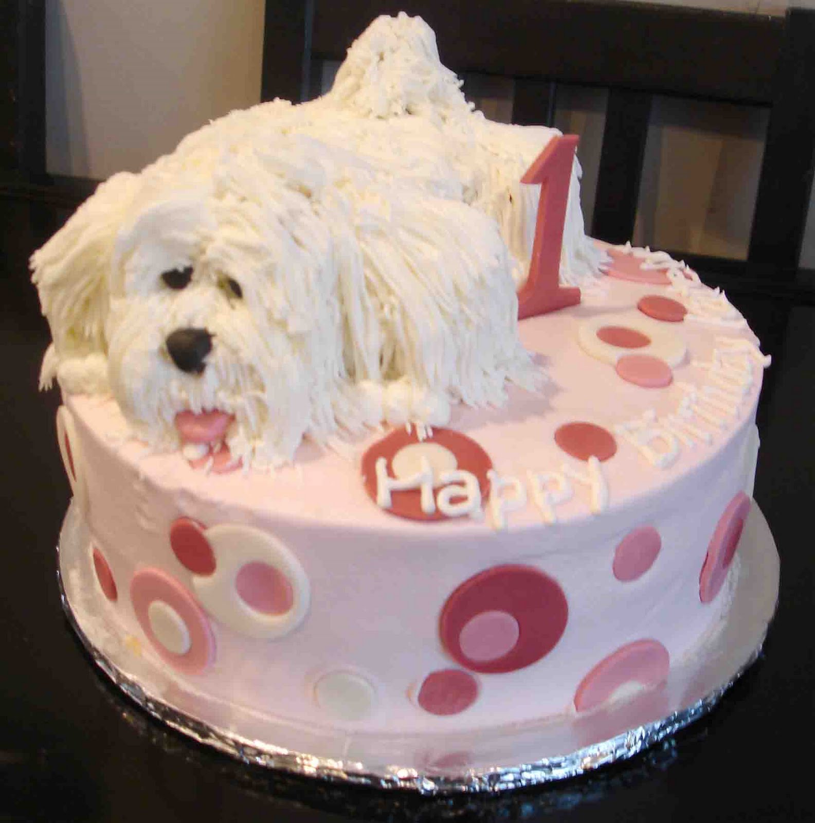 Puppy Birthday Cake