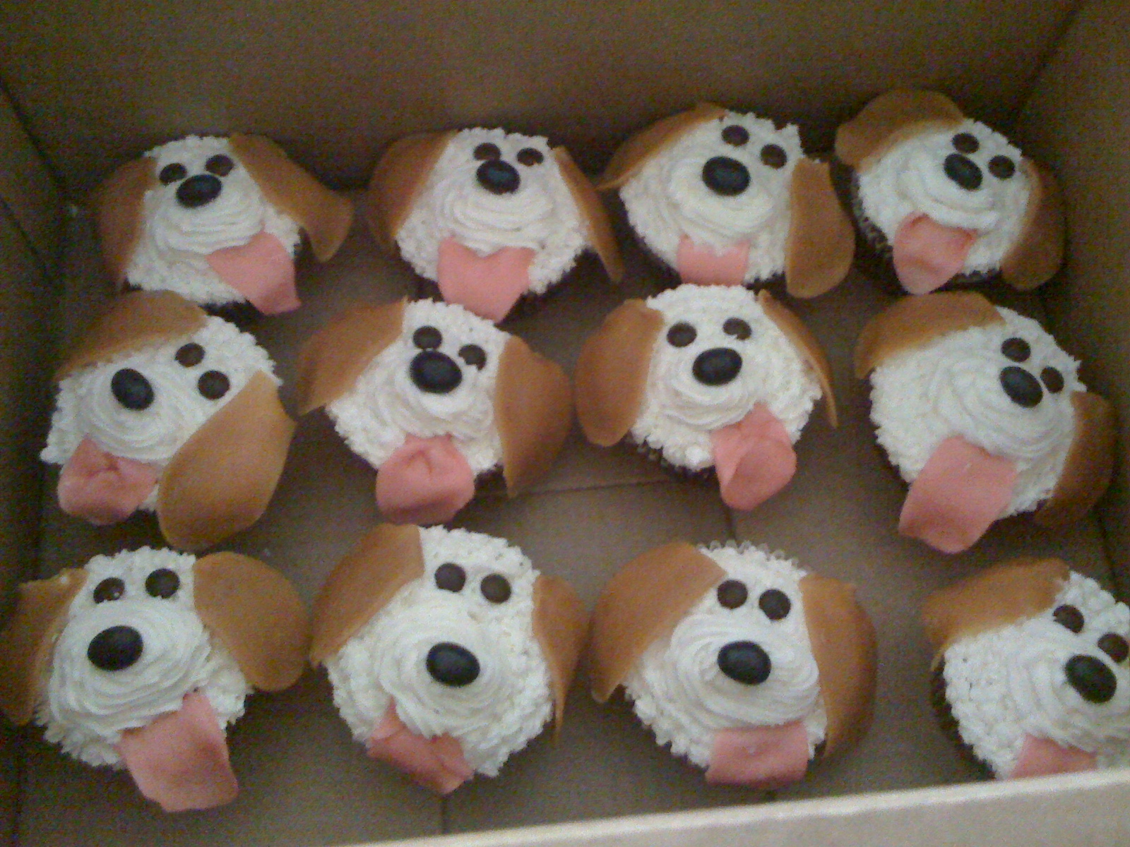 Puppy Birthday Cupcakes