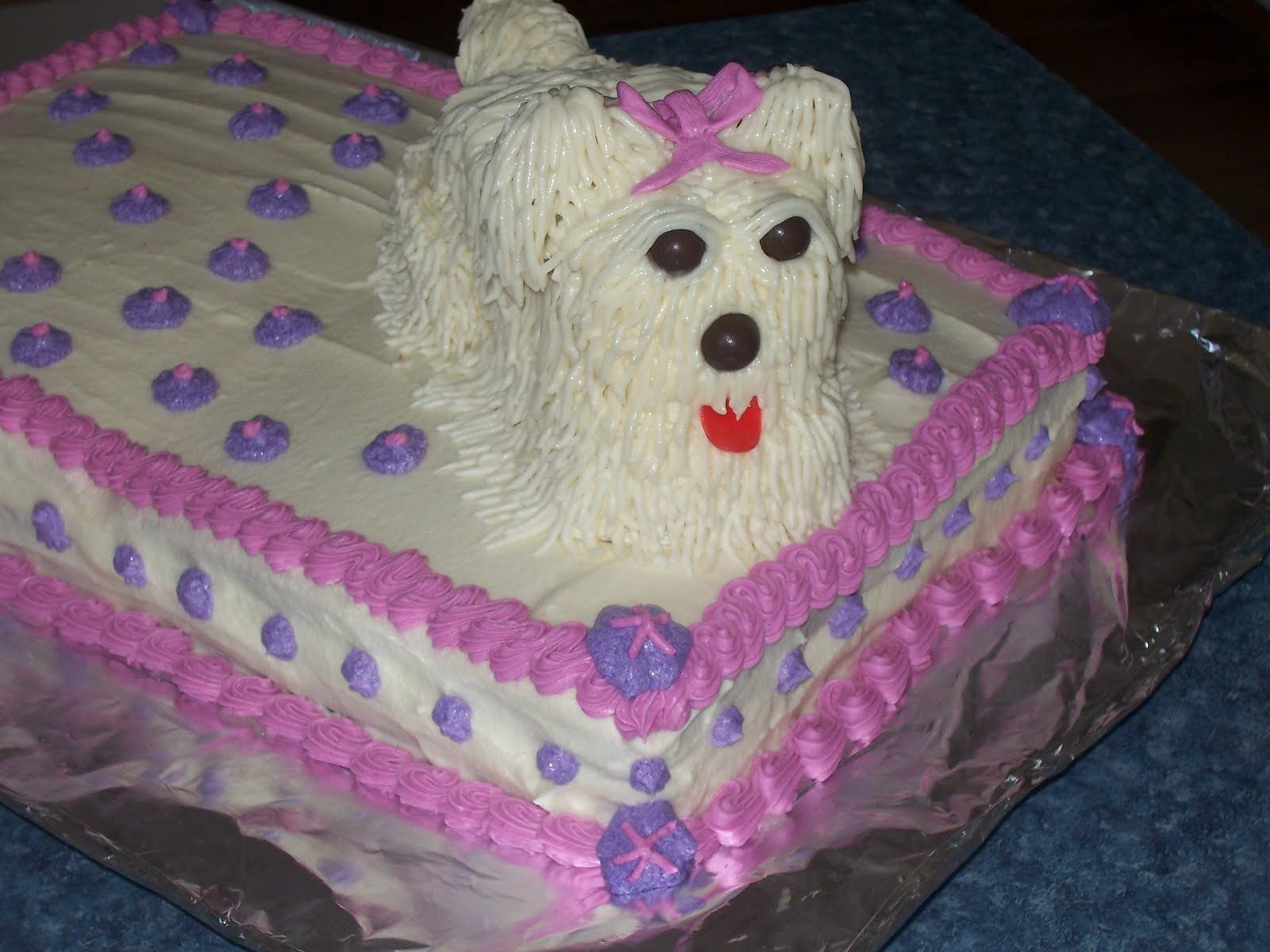 Puppy Dog Birthday Cake