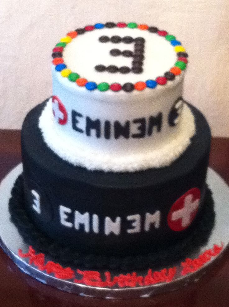 Rap Music Birthday Cake