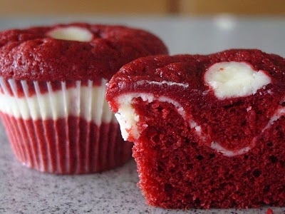 Red Velvet Cream Cheese Cupcakes