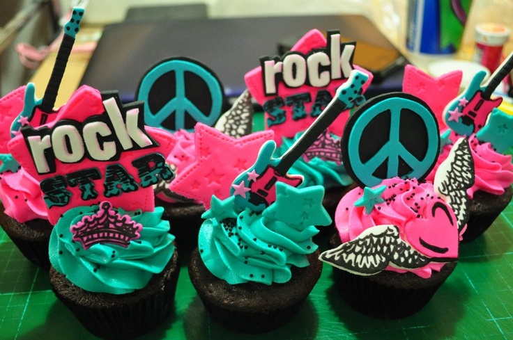 Rock Star Cupcakes