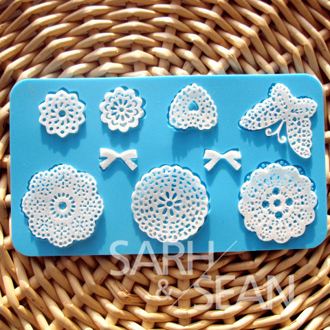 Silicone Lace Molds Cake