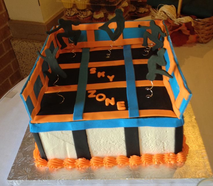 12 Photos of Sky Zone Birthday Cakes