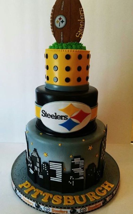 Steelers Birthday Cake