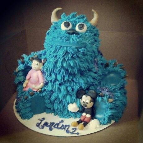 Sully Monsters Inc Cake