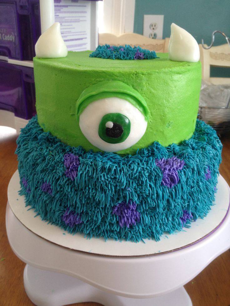 Sully Monsters Inc Cake