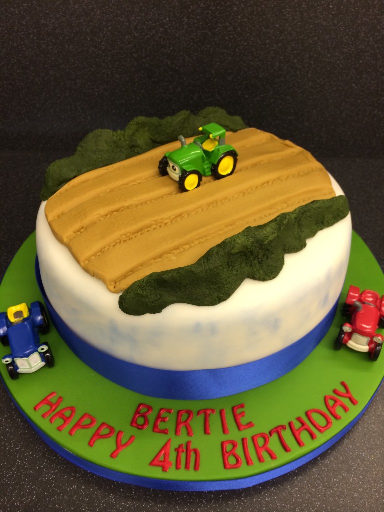 Tractor Birthday Cake