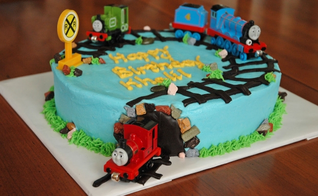 Train Birthday Cake Idea