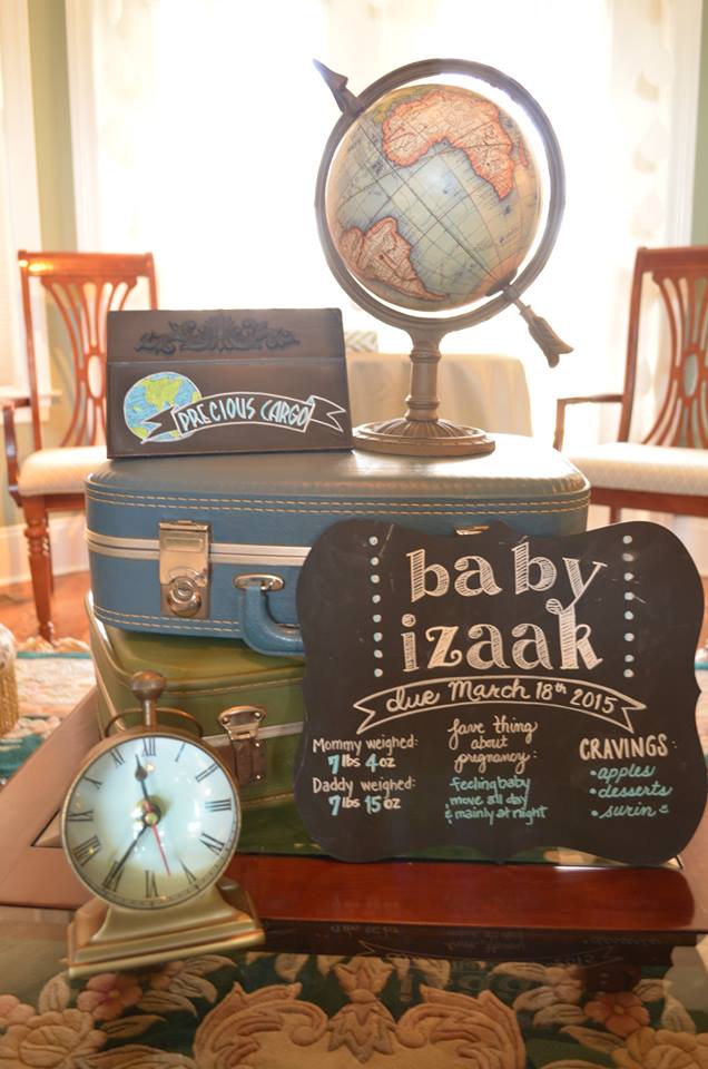 Travel Themed Baby Shower