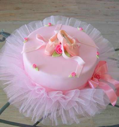 Tutu Cute Ballerina Cake