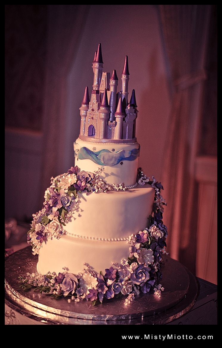 Walt Disney World Wedding Cake