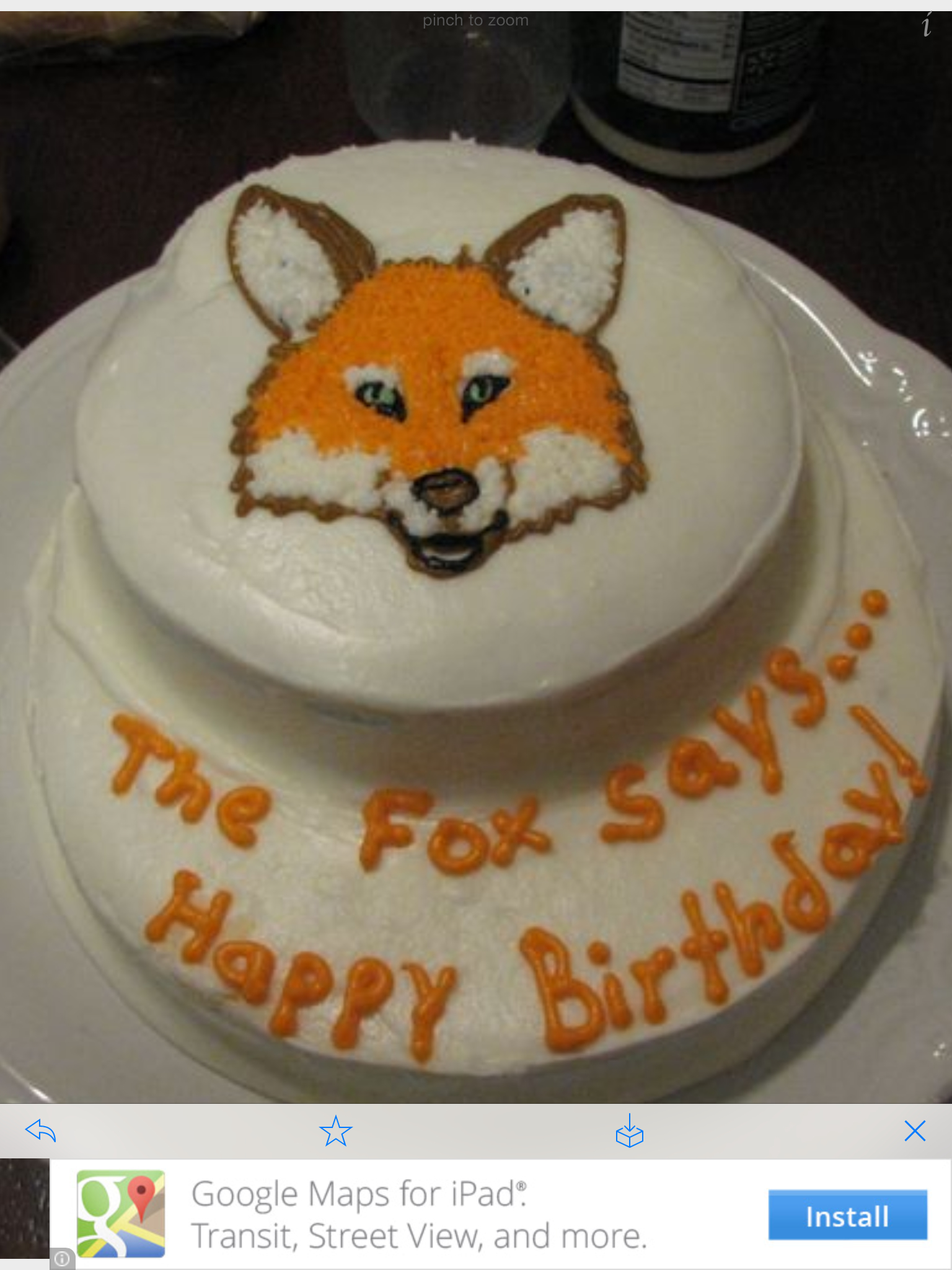 What Does the Fox Say Happy Birthday