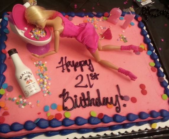 21st Birthday Cake Idea