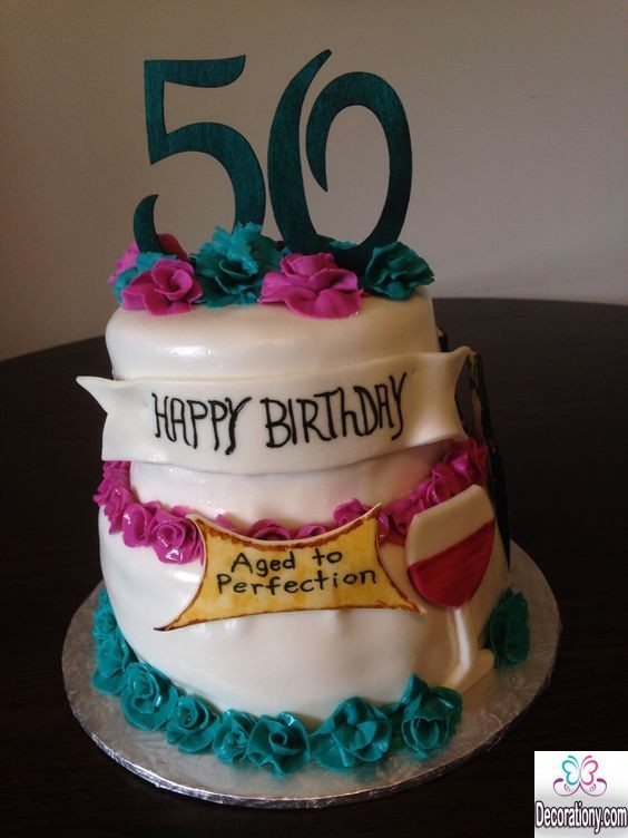 50th Birthday Cake Ideas for Women