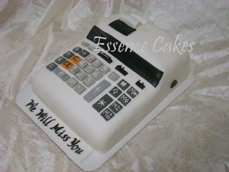 Accountant Retirement Cake