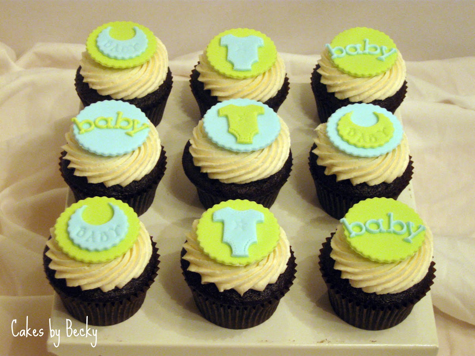 Baby Shower Cupcake Cakes | Lots