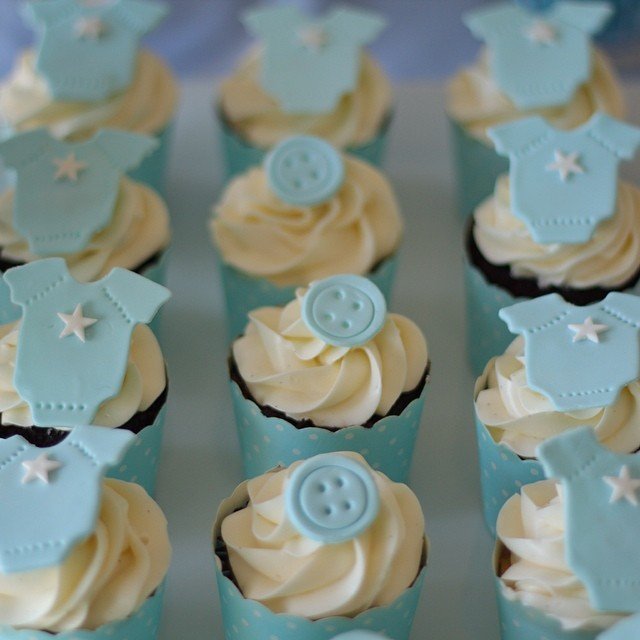 Baby Shower Cupcakes