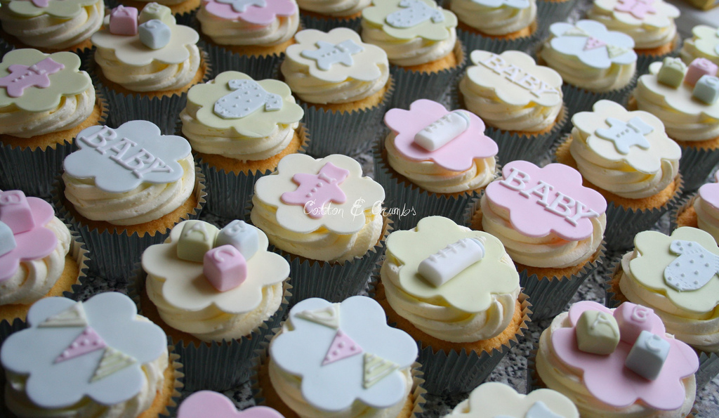 Baby Shower Cupcakes