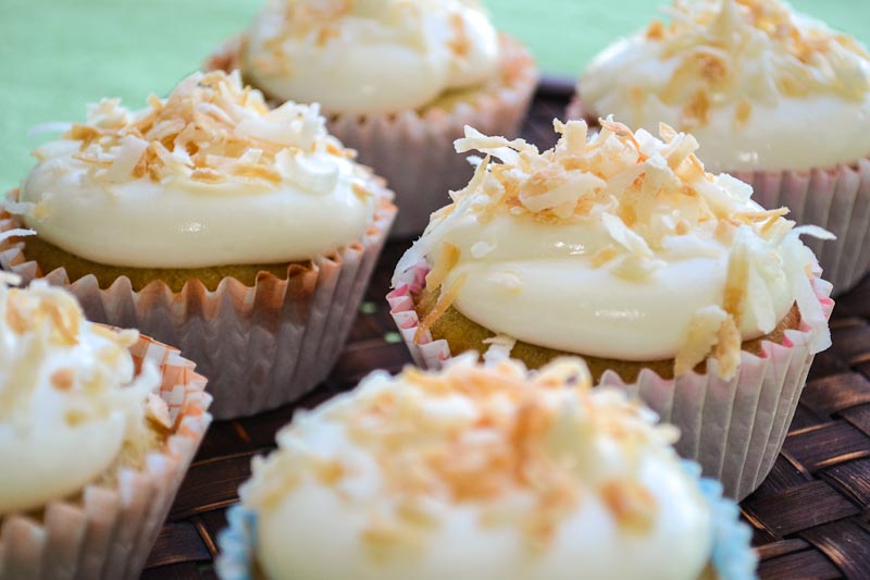 Banana Cupcakes with Cream Cheese Frosting